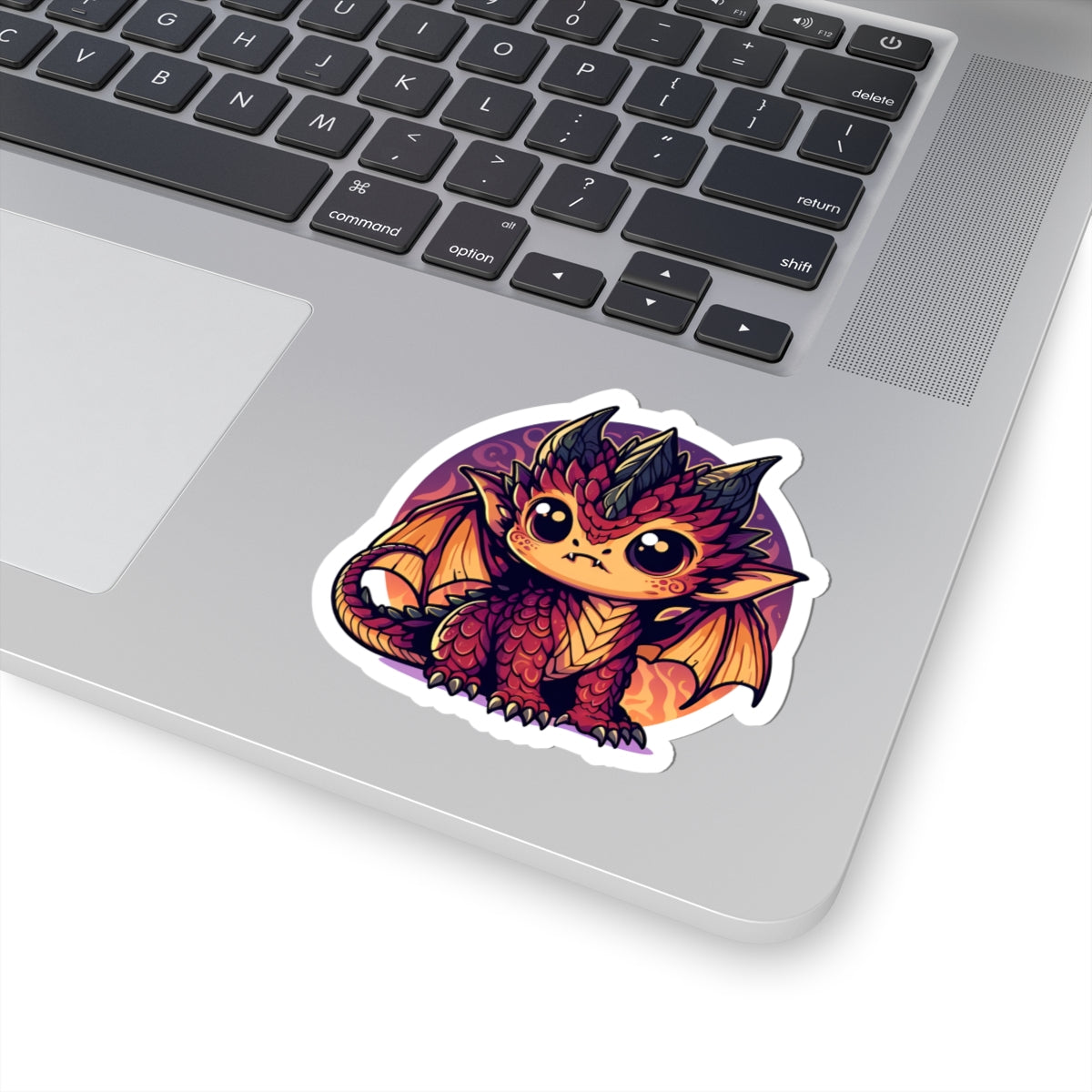 Chibi DRAGON SMAUG Kiss-Cut Stikcers - Fun Fantasy Character Decal