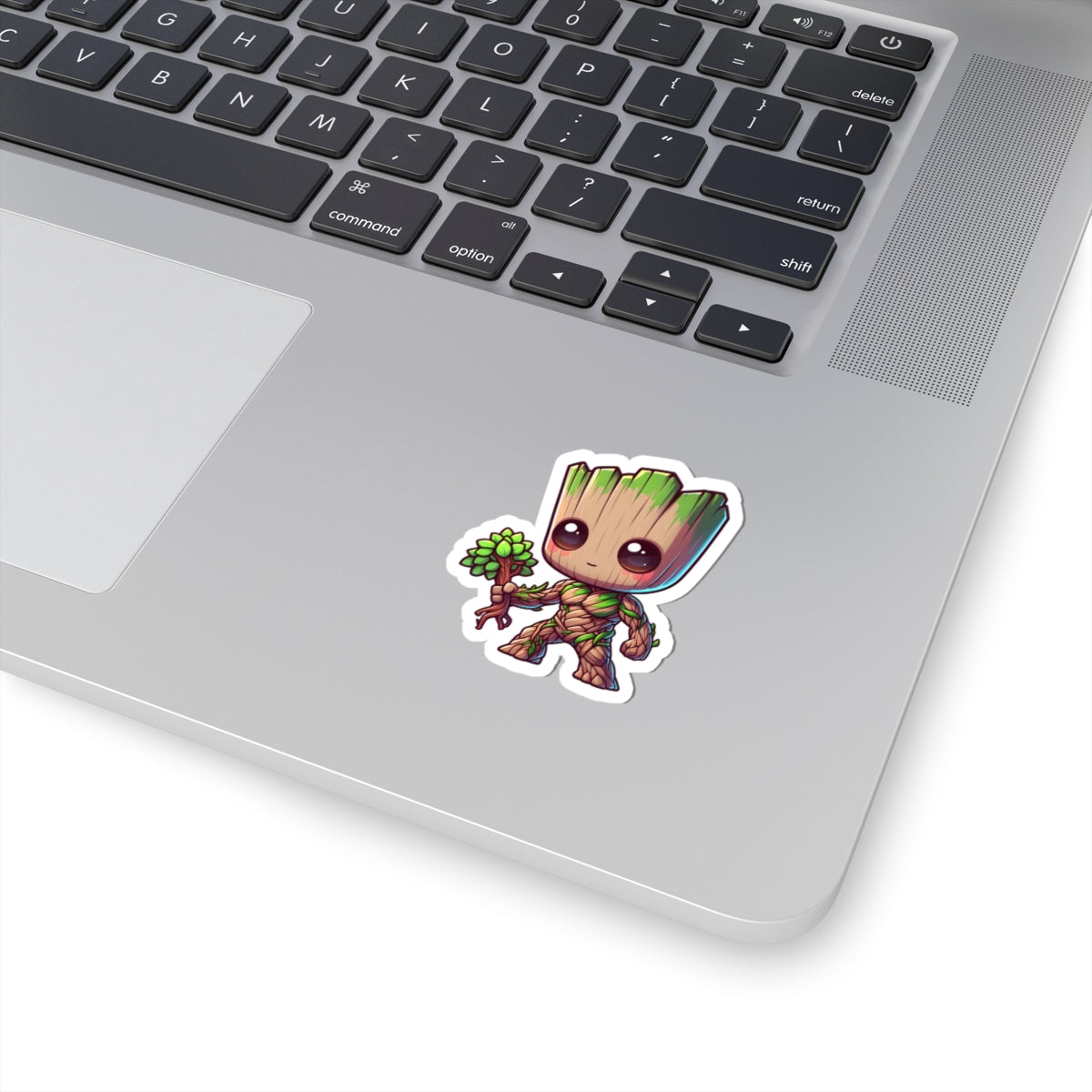 Chibi GROOT Kiss-Cut Stikcers - Fun Fantasy Character Decal