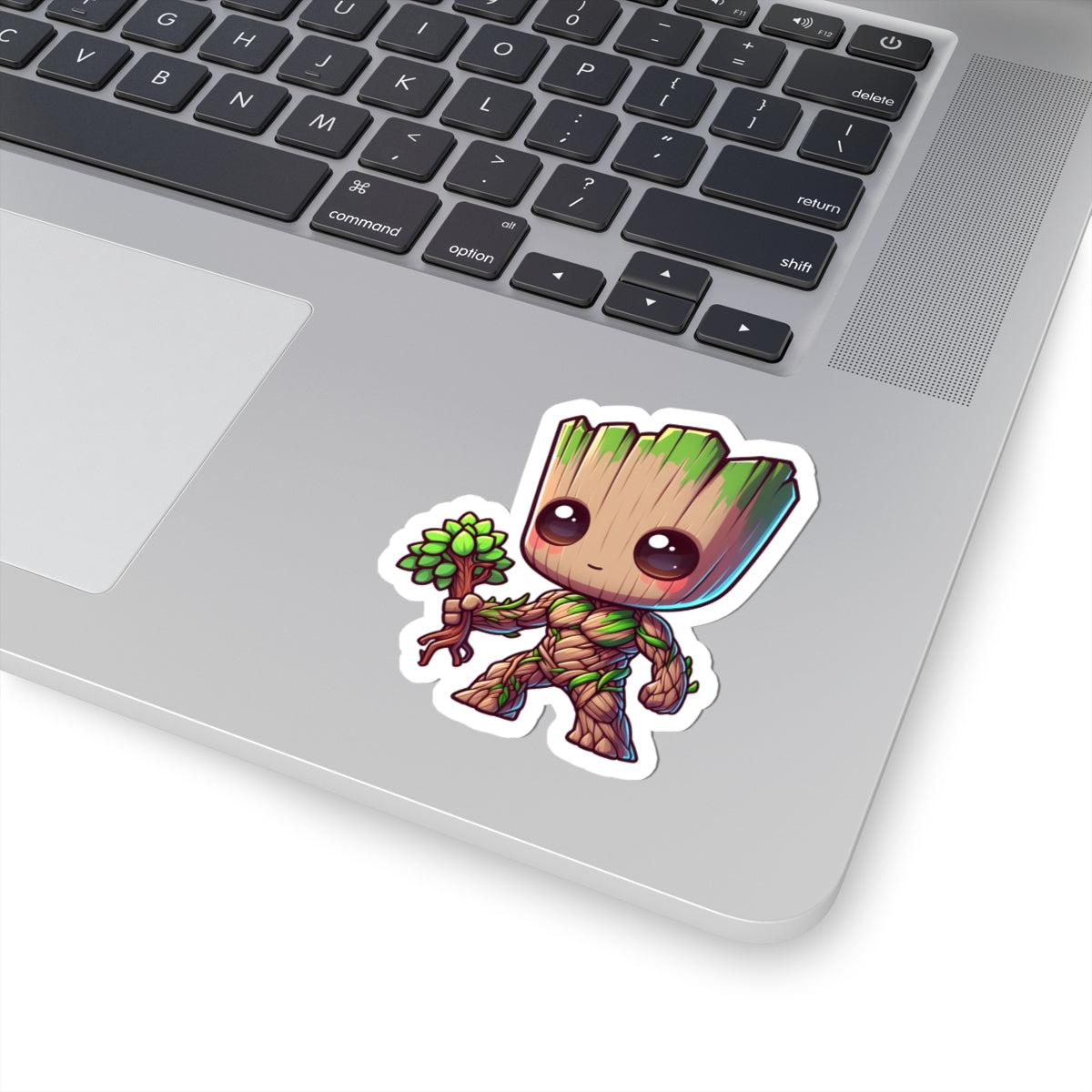 Chibi GROOT Kiss-Cut Stikcers - Fun Fantasy Character Decal