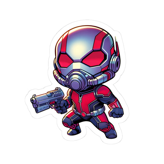 Chibi ANTMAN Kiss-Cut Stikcers - Fun Fantasy Character Decal