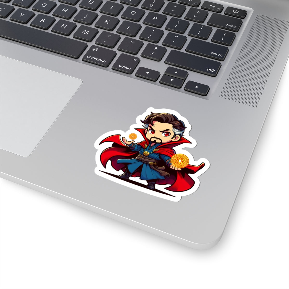 Chibi DOCTOR STRANGE Kiss-Cut Stikcers - Fun Fantasy Character Decal