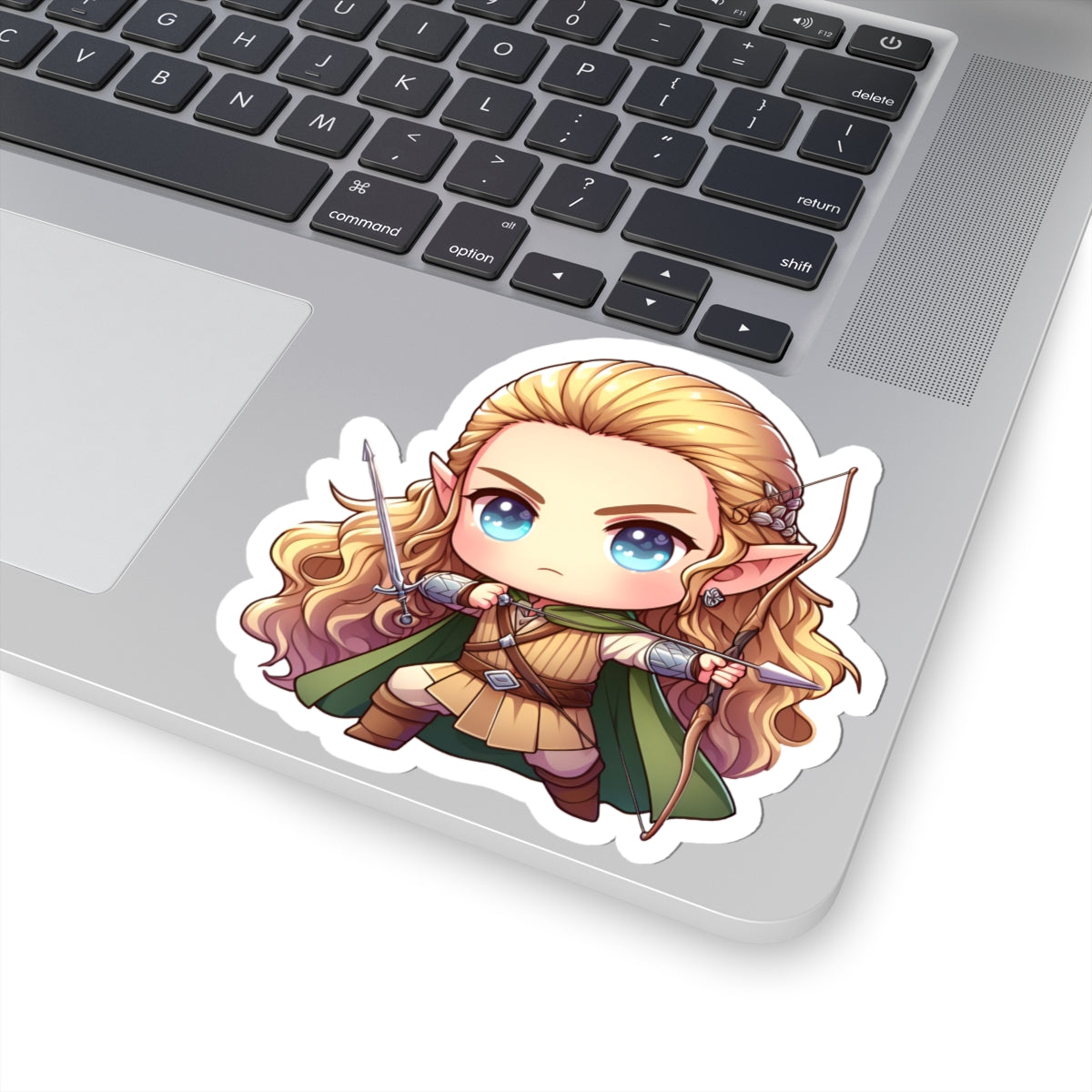 Chibi LEGOLAS Kiss-Cut Stikcers - Fun Fantasy Character Decal