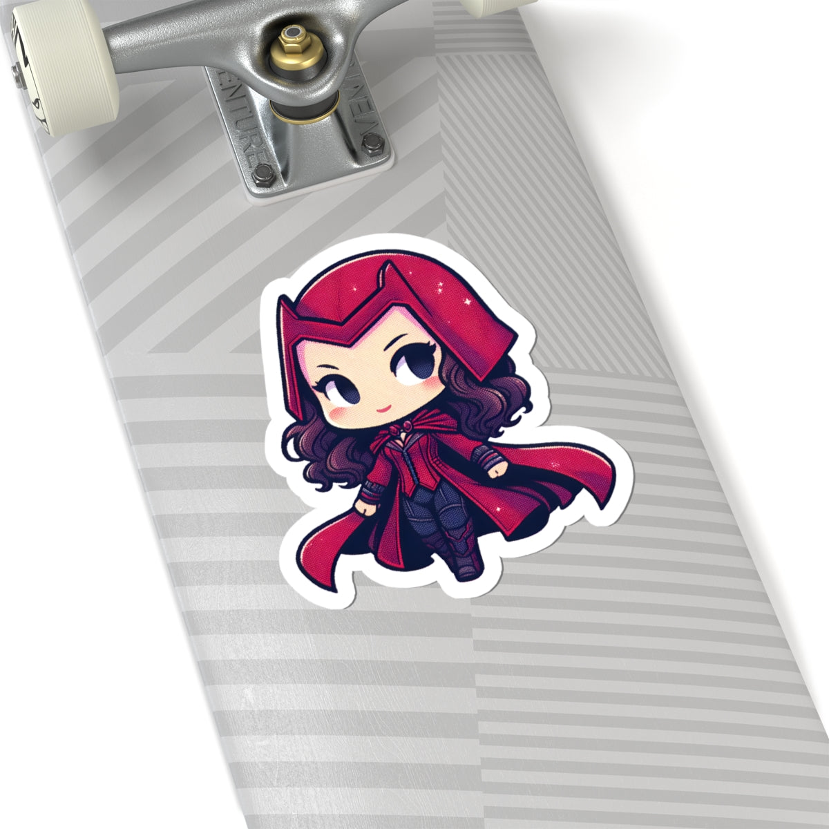 Chibi WANDA Kiss-Cut Stikcers - Fun Fantasy Character Decal