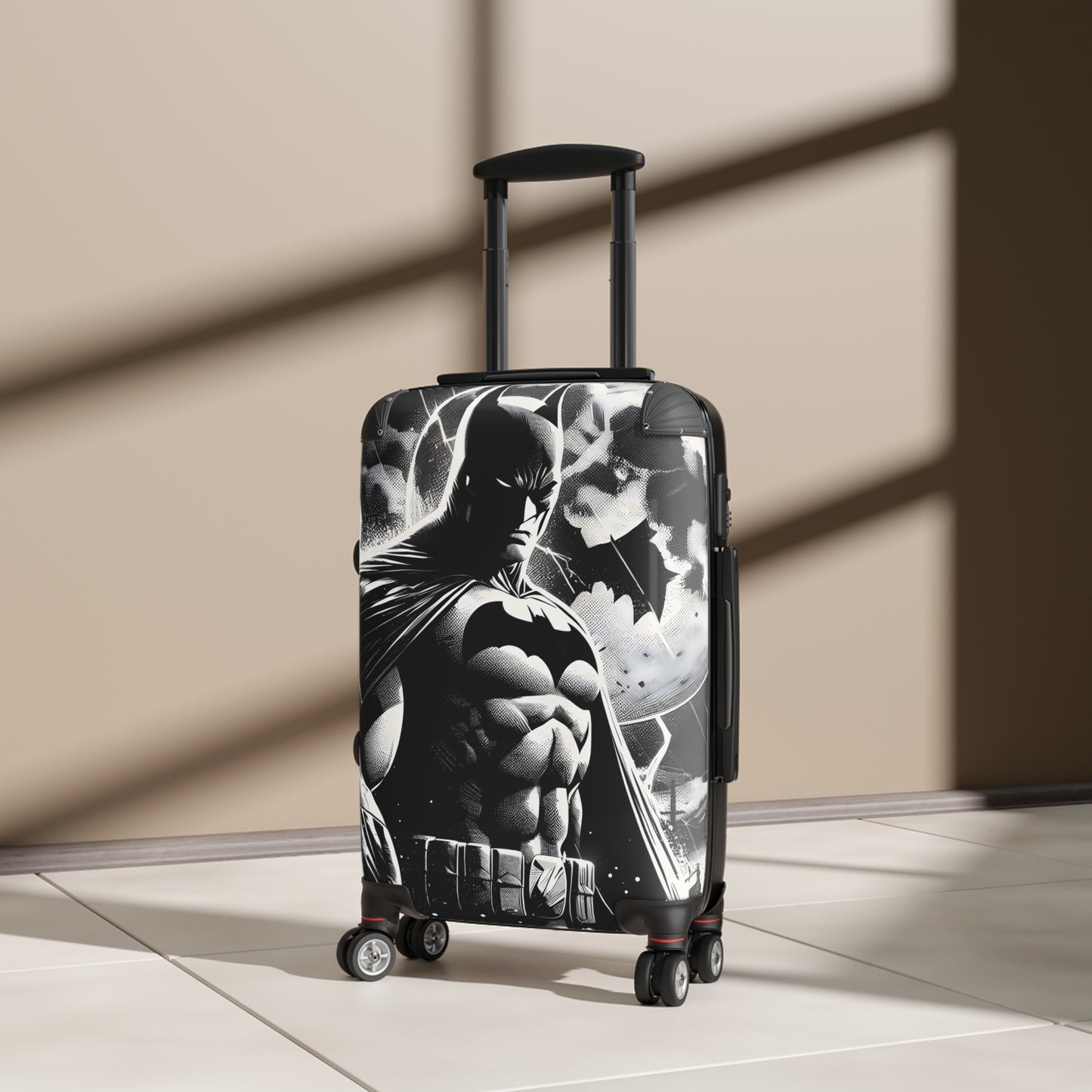 Batman Graphic Suitcase – Noir Superhero Carry-On Luggage