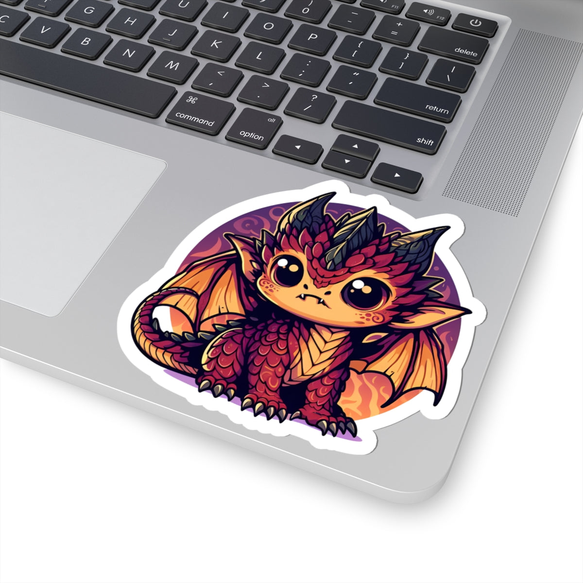 Chibi DRAGON SMAUG Kiss-Cut Stikcers - Fun Fantasy Character Decal