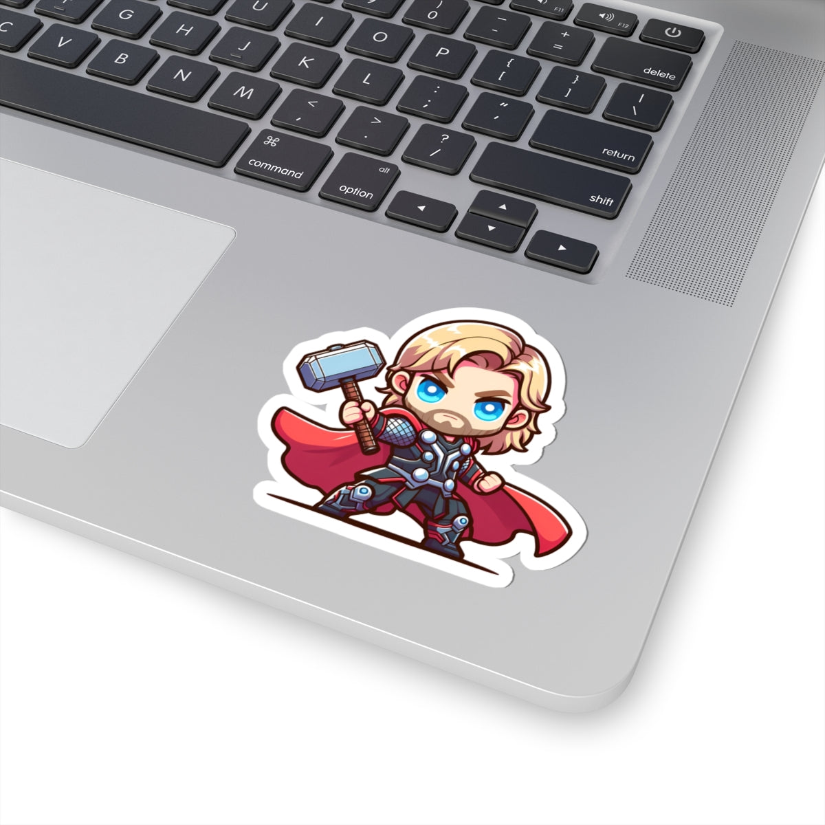 Chibi THOR Kiss-Cut Stikcers - Fun Fantasy Character Decal