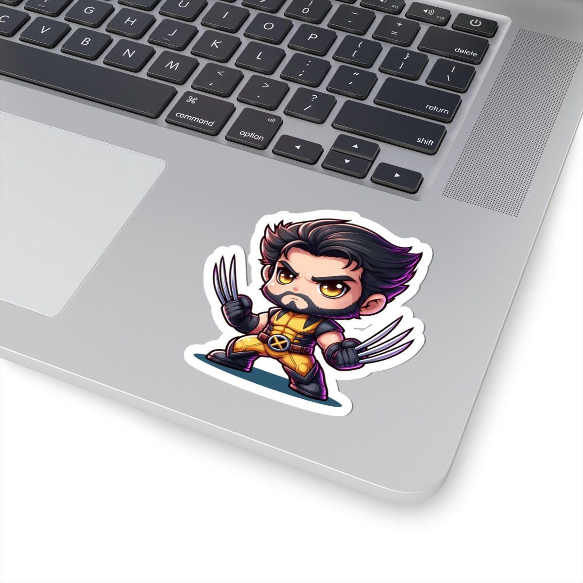 Chibi WOLVERINE Kiss-Cut Stikcers - Fun Fantasy Character Decal