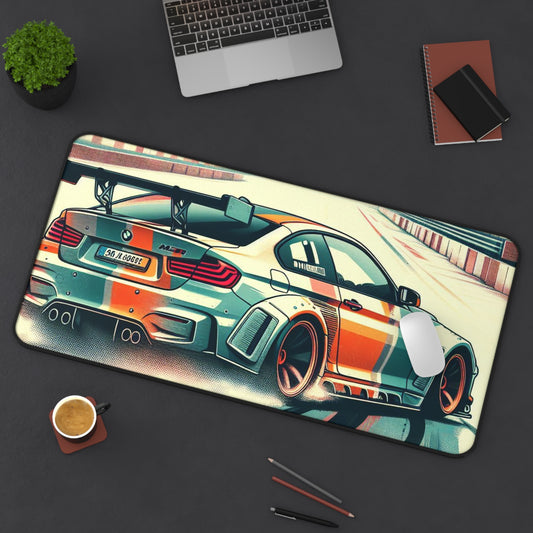Racing Car Desk Mat - Speed and Style for Gamers and Car Enthusiasts