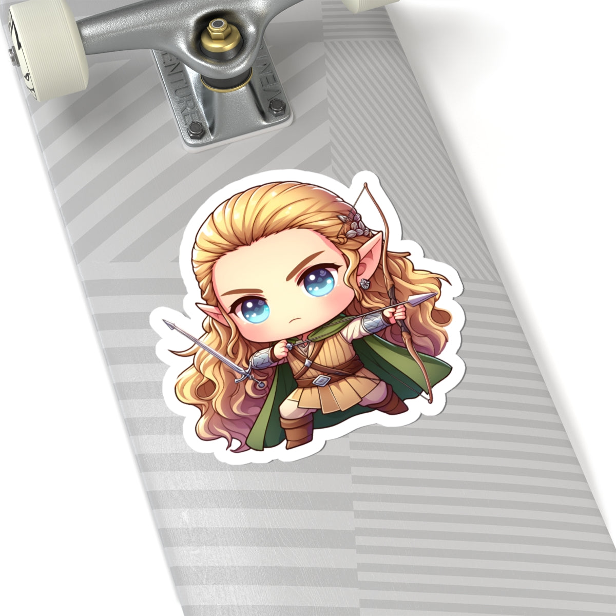 Chibi LEGOLAS Kiss-Cut Stikcers - Fun Fantasy Character Decal