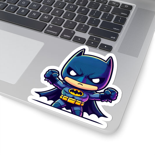 Chibi BATMAN Kiss-Cut Stikcers - Fun Fantasy Character Decal