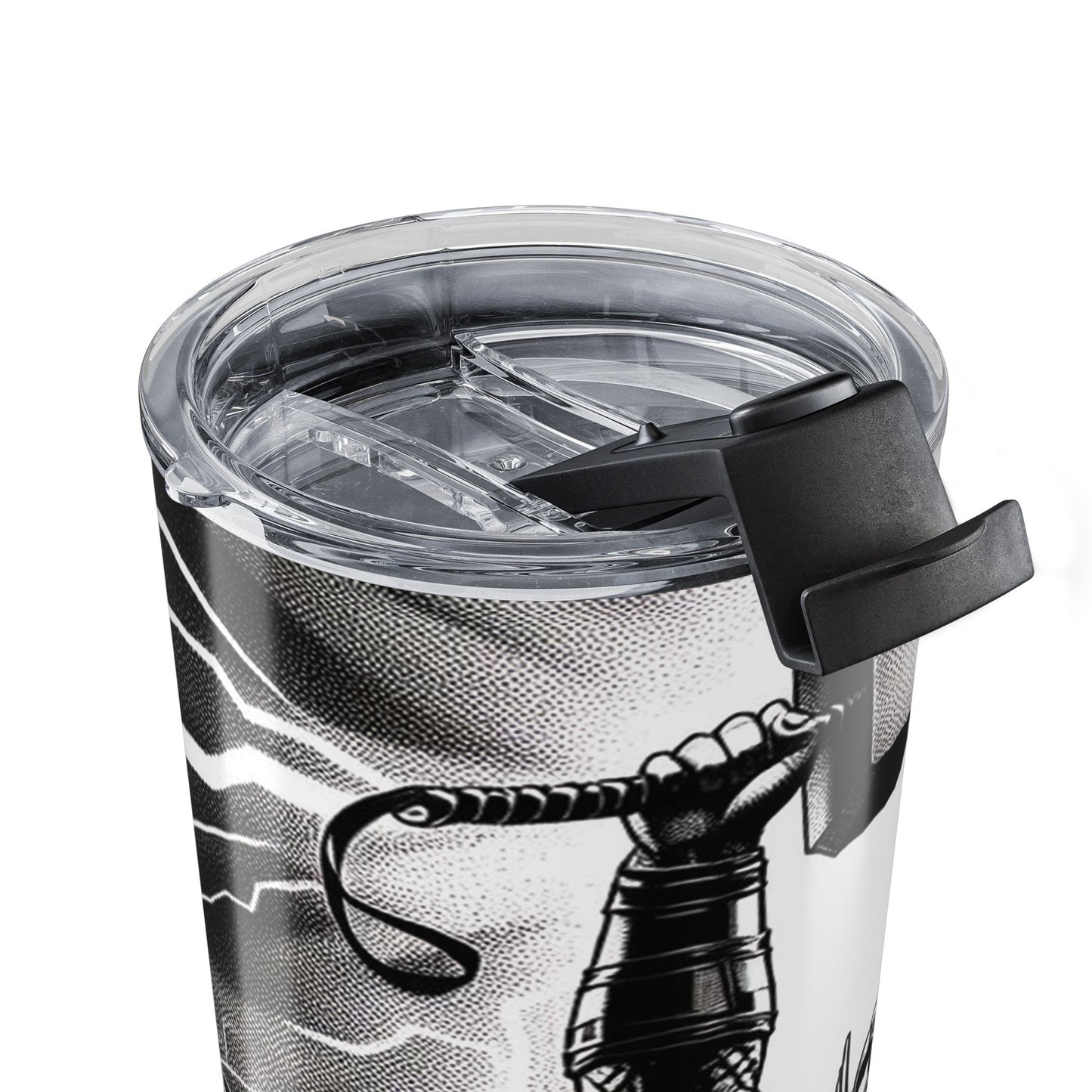 Thor Lightning 20oz Tumbler — Marvel-Inspired Hammer & Storm Travel Cup