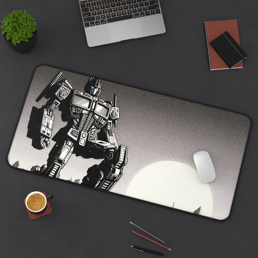 Optimus Prime Desk Mat - Perfect for Gamers and Tech Enthusiasts