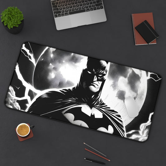 Batman Themed Desk Mat - Stylish Workspace Organizer for Fans